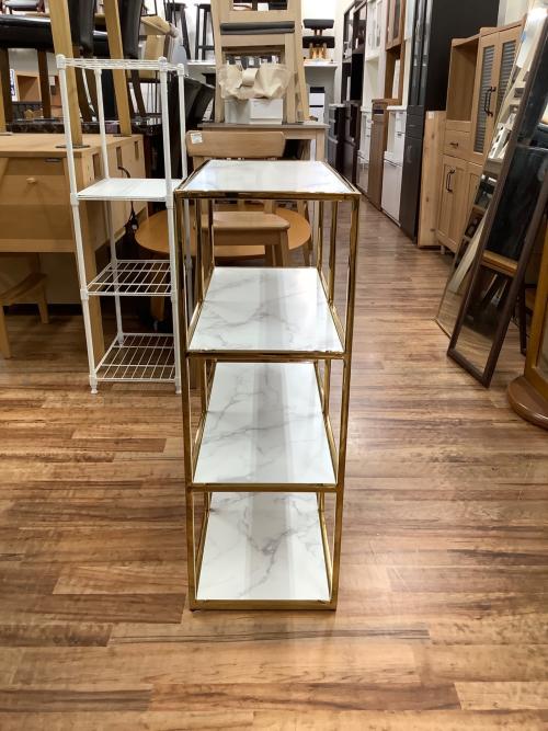 Franc franc (フランフラン) シェルフ ホワイト 220 4段 レーヌ