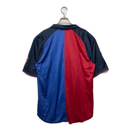 NIKE (ナイキ) ゲームシャツ メンズ SIZE M ネイビー×レッド FCバルセロナ 99/00シーズン クラブ創立100周年記念ユニフォーム センテニアルユニフォーム 復刻版 118863