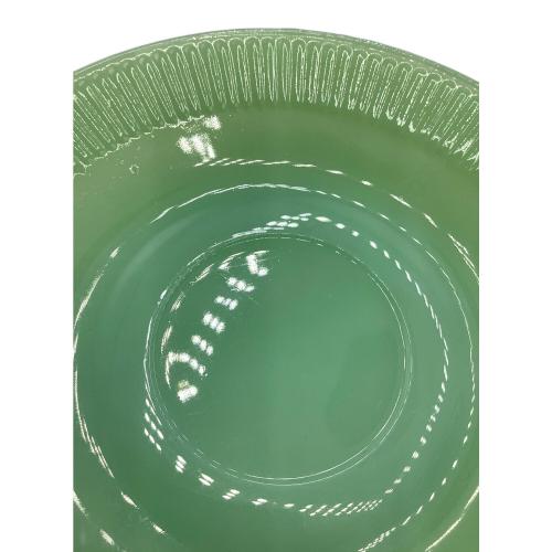 Fire King (ファイヤーキング) カップ&ソーサー 1950-1960年代 グリーン ジェーンレイ