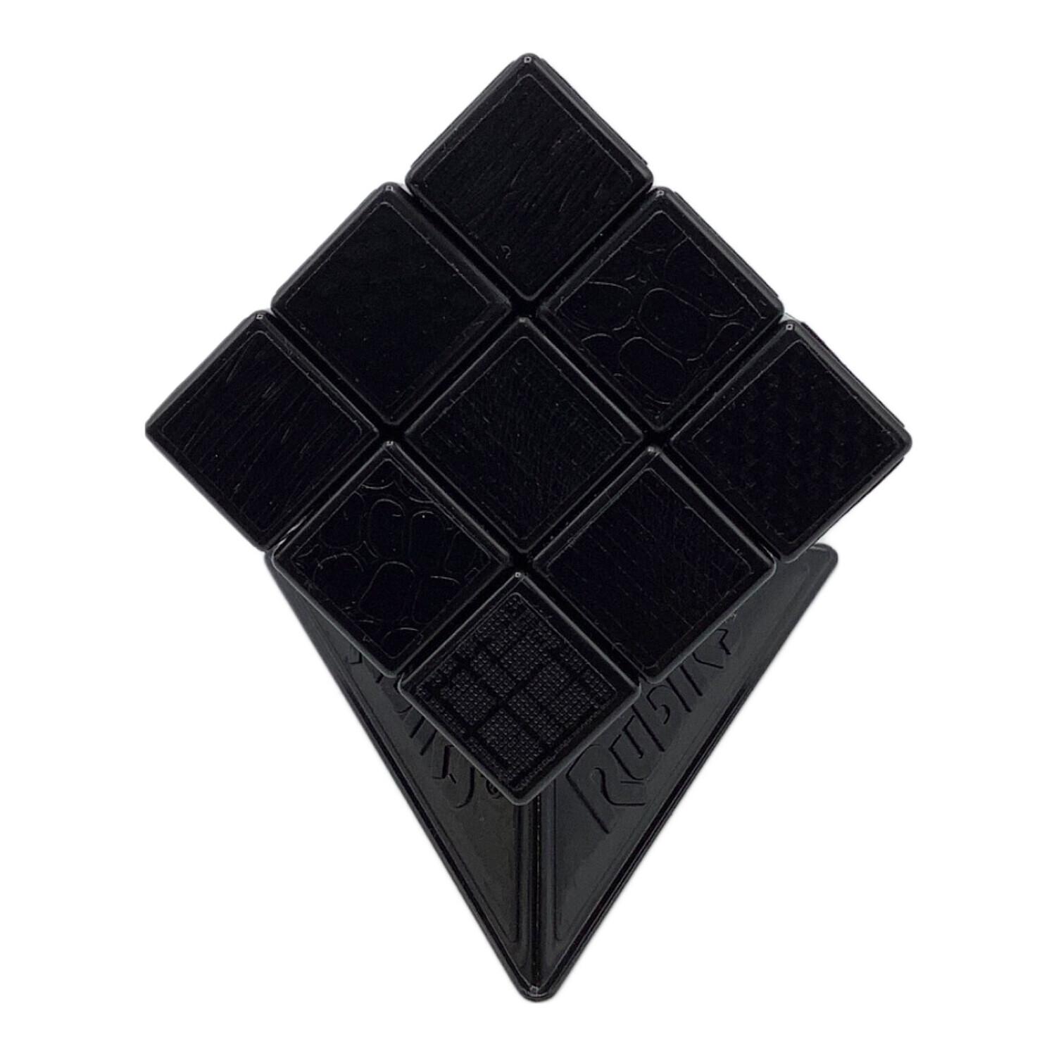 Rubiks ルービックキューブ ブラックテクスチャー ルービックキューブ