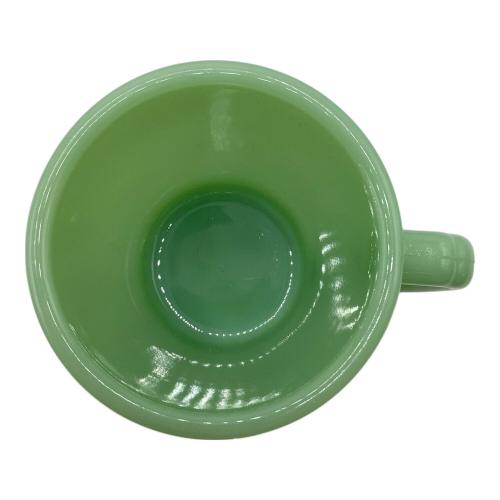Fire King (ファイヤーキング) マグカップ 1950-1960年代 グリーン ジェダイ