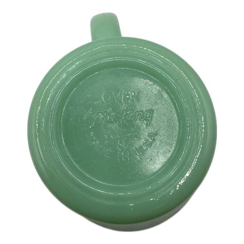 Fire King (ファイヤーキング) マグカップ 1950-1960年代 グリーン ジェダイ