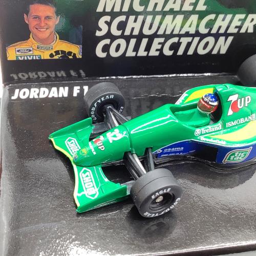 M's collection (エムズコレクション) JORDAN F1 EDITION 64 Nr.3 ダイキャストカー MICHAEL SCHUMACHER COLLECTION