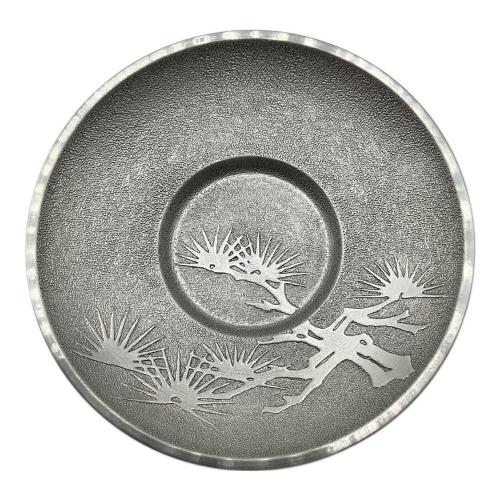 鍛栄工房 (タンエイコウボウ) 茶托揃え 純錫｜トレファクONLINE