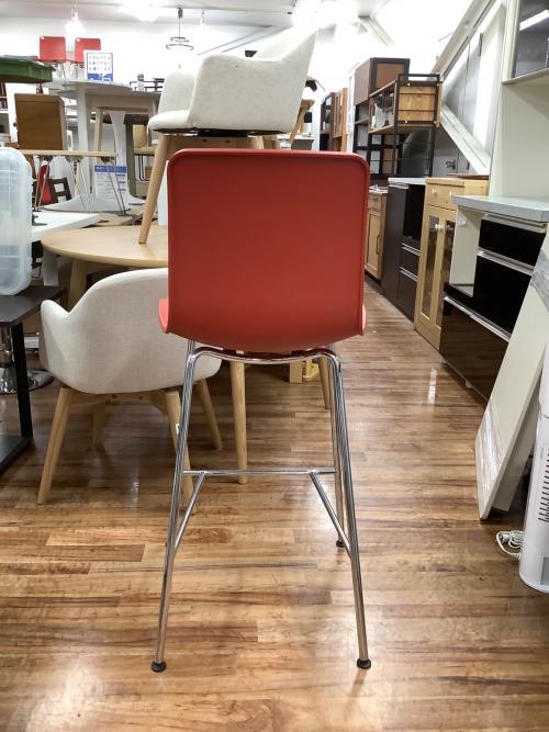 Vitra (ヴィトラ) カウンターチェアー レッド 44021100