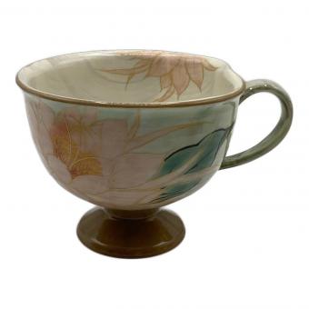 京焼清水焼 (キョウヤキ・キヨミズヤキ) マグカップ 月下美人