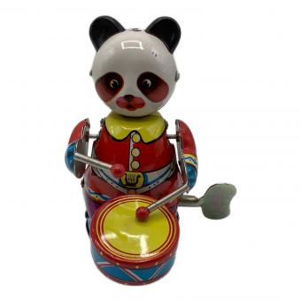 AMUSING GAY パンダドラマー 中国 レトロ ブリキのおもちゃ