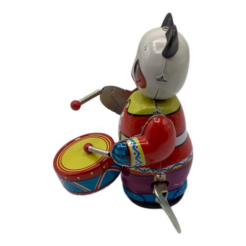 AMUSING GAY パンダドラマー 中国 レトロ ブリキのおもちゃ