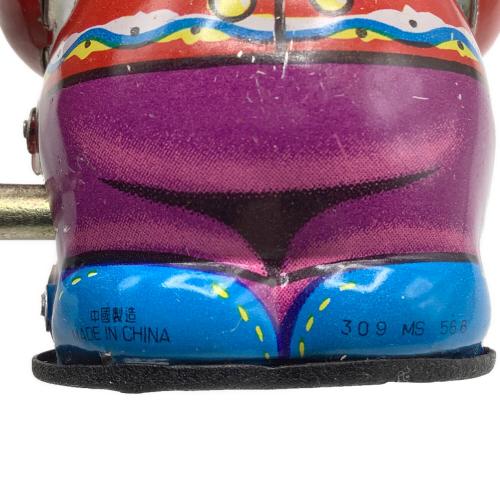 AMUSING GAY パンダドラマー 中国 レトロ ブリキのおもちゃ