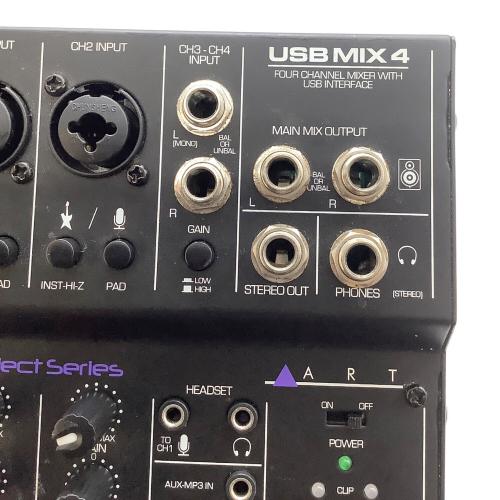 ART (エーアールティー) ミキサー USB MIX4