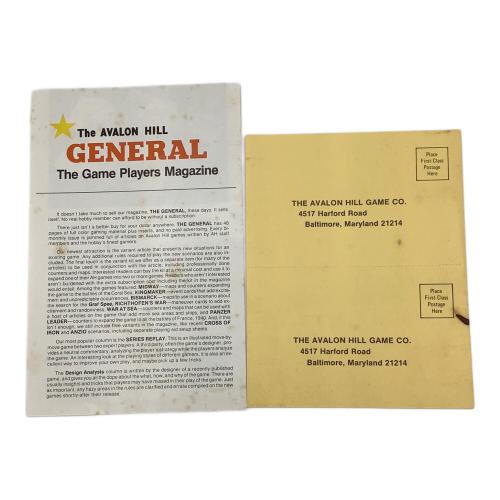 AVALON HILL　ウォー・シミュレーションゲーム　Squad Leader