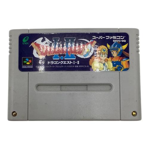 スクウェア・エニックス ドラゴンクエストⅠ・Ⅱ スーパーファミコン用ソフト