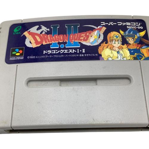 スクウェア・エニックス ドラゴンクエストⅠ・Ⅱ スーパーファミコン用ソフト