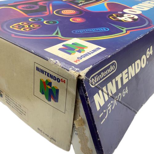Nintendo (ニンテンドー) Nintendo64 ※映像S端子 NUS-001 NUJ14409414