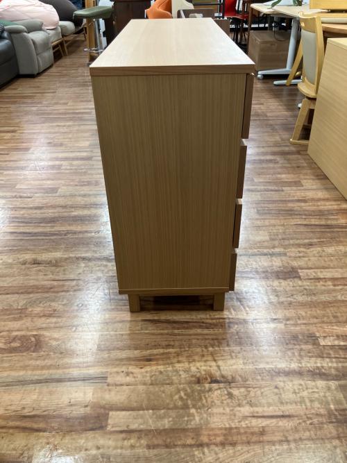 無印良品 (ムジルシリョウヒン) チェスト ナチュラル 194 4段