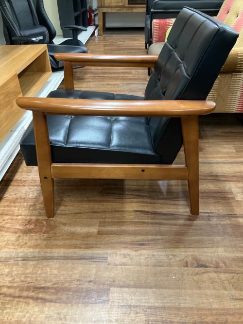 カリモク60 (カリモクロクマル) Ｋチェア ブラック 1人掛け