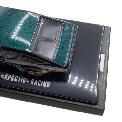京商 (キョウショウ) 1/64 NISSAM SKYLINE GT-R KPGC110 RACING 2007 NISMO FESTIVAL/GREEN ミニカー