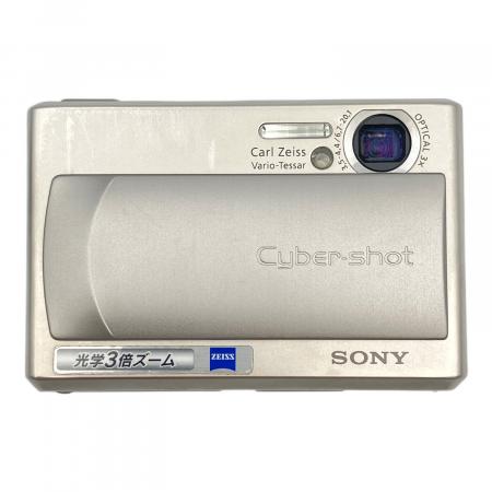 【希少品/極上美品 】SONY Cyber Shot DSC-T1箱付動作確認済 プロカメラマン山田久美夫のソニー 「サイバーショット T1」ファースト