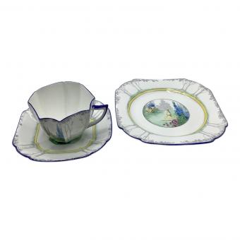 SHELLEY (シェリー) カップ&ソーサー&プレートセット トリオ クイーンアン