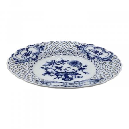 Meissen マイセン ブルーオニオン メッシュプレート 18cm ② マイセン ブルーオニオン メッシュプレート 800101/54804 | ブルー