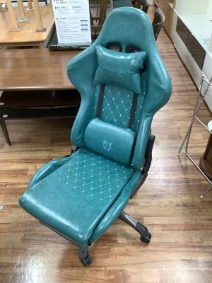 RAKU (ラク) ゲーミングチェア グリーン