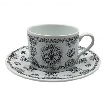 Pokemon Center (ポケモンセンター) ゴシック柄 カップ＆ソーサー ポケモンホーンテッドナイト 「ポケットモンスター」 ポケモンセンター限定 ポケモングッズ