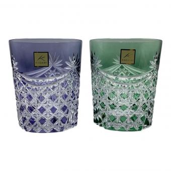 KAGAMI　四角籠目紋 グラスセット