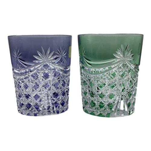 KAGAMI　四角籠目紋 グラスセット