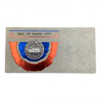 野球体育博物館　水原茂 記念メダル 純銀