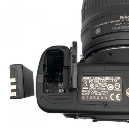 Nikon (ニコン) デジタル一眼レフカメラ D60 AF-S NIKKOR 18-55mm