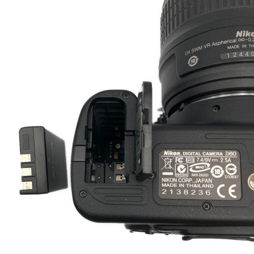 Nikon (ニコン) デジタル一眼レフカメラ D60 AF-S NIKKOR 18-55mm