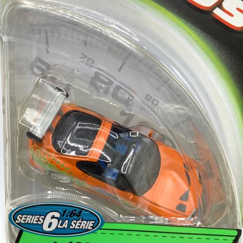 RACING CHAMPIONS (レーシングチャンピオン) The Fast And The Furious Series 6 1995 TOYOTA SUPRA ミニカー