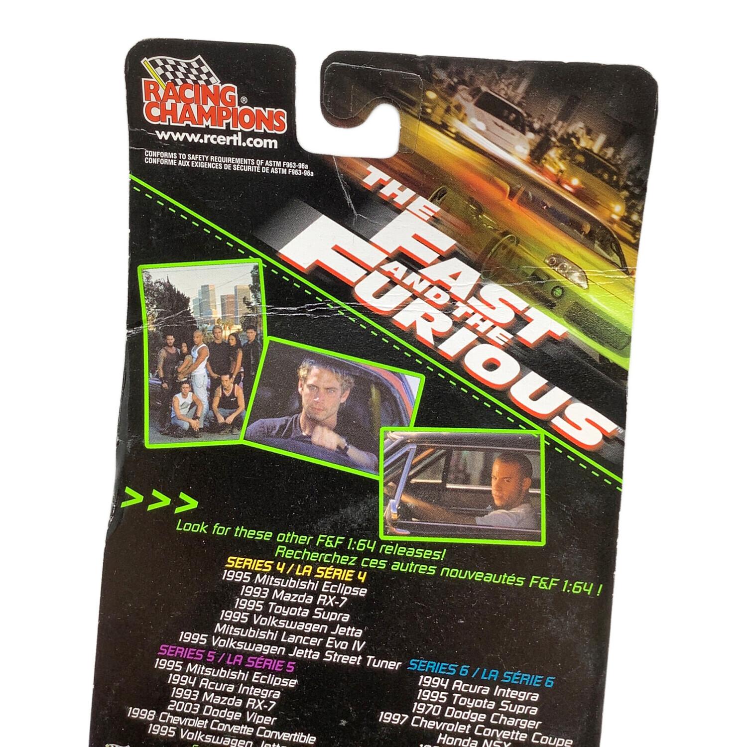 RACING CHAMPIONS (レーシングチャンピオン) The Fast And The Furious