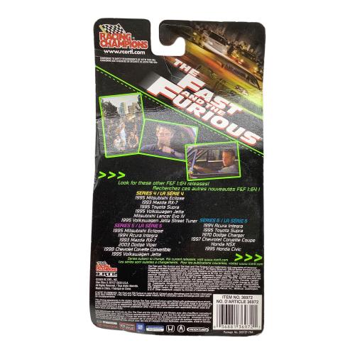 RACING CHAMPIONS (レーシングチャンピオン) The Fast And The Furious Series 6 1995 TOYOTA SUPRA ミニカー