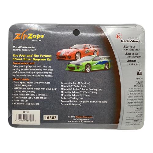 Zip Zaps THE FAST AND THE FURIOUS Street Tuner Upgrade Kit