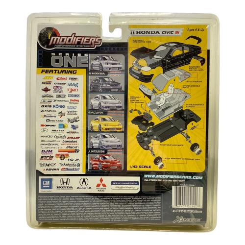 modifiers (モディファイヤー) PERFORMANCE SYSTEMS 1999 HONDA CIVIC SI ミニカー