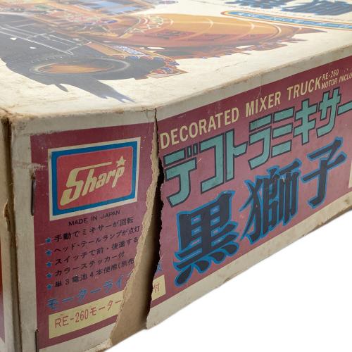 sharp shooter (シャープシューター) デコトラミキサー 黒獅子 プラモデル 車