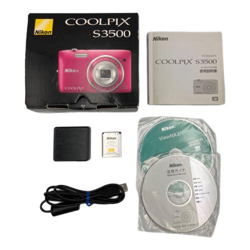 Nikon (ニコン) コンパクトデジタルカメラ COOLPIX S3500