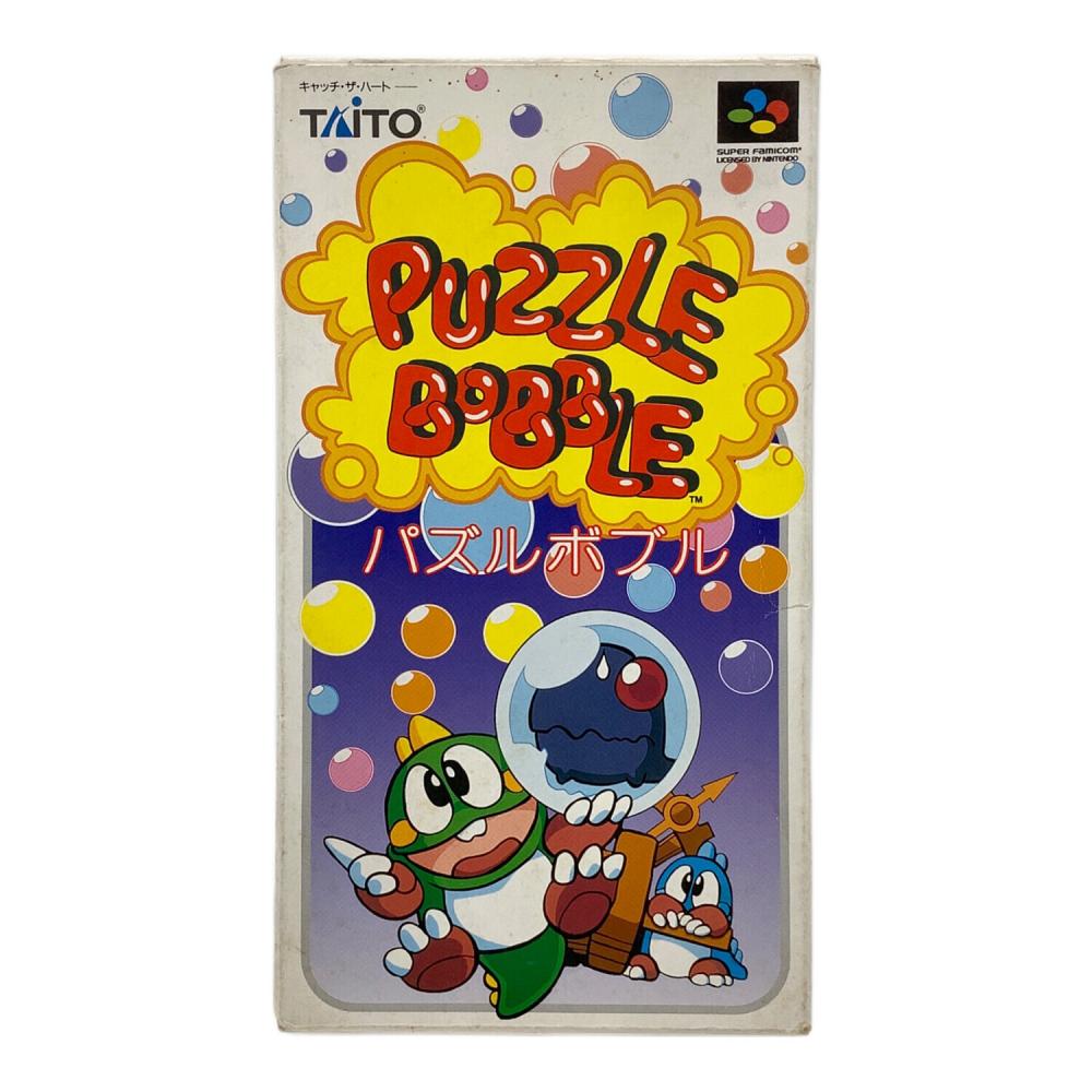 スーパーファミコンソフト「パズルボブル」中古動作品１個の出品です。 パズルボブル スーパーファミコン用ソフト｜トレファクONLINE