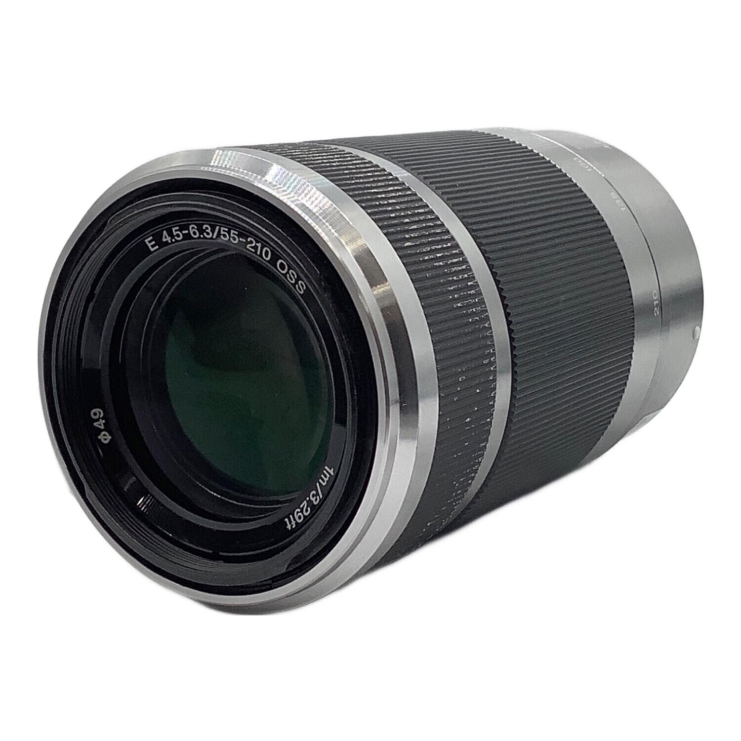 レンズ(ズーム) SEL55210 カメラレンズ E 55-210mm F4.5-6.3 OSS APS-C用 ブラック SEL55210