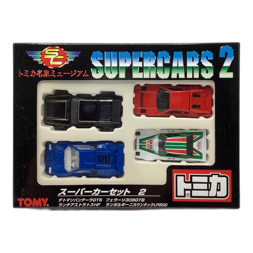 TOMY (トミー) トミカ名車ミュージアム スーパーカーセット2 トミカ