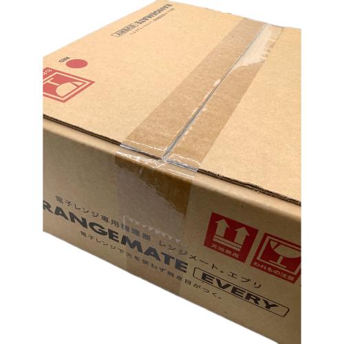 電子レンジ専用調理器具 レンジメイト・エブリ ホワイト×レッド