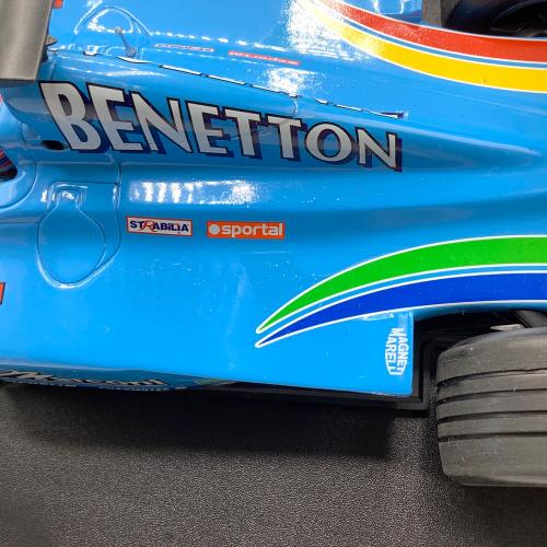 MINICHAMPS (ミニチャンプス) BENETTONPLAYLIFE B200 JENSON BUTTON 1st TEST DRIVE , JEREZ DEC. 5th 2000 モデルカー