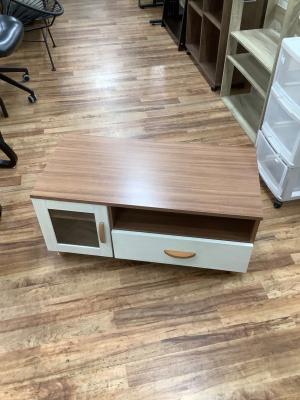 テレビボード ホワイト×ナチュラル