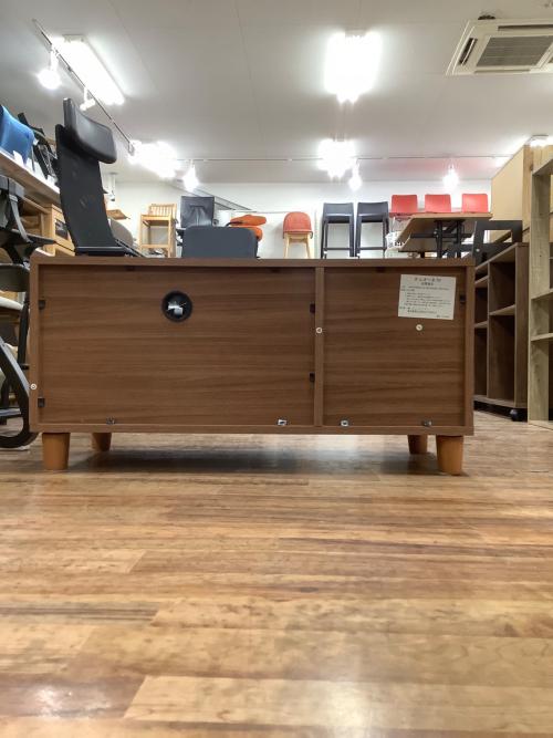 テレビボード ホワイト×ナチュラル