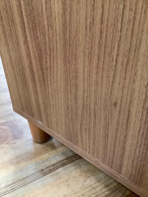 テレビボード ホワイト×ナチュラル