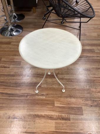 LAURA ASHLEY (ローラ アシュレイ) サイドテーブル アンティーク調 ホワイト camile side table