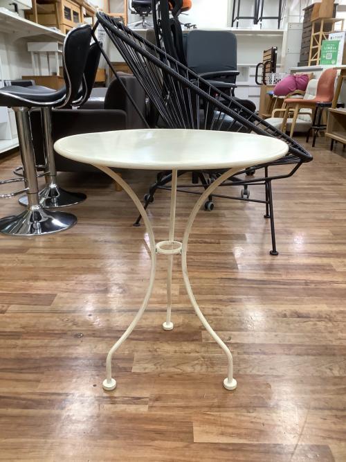 LAURA ASHLEY (ローラ アシュレイ) サイドテーブル アンティーク調 ホワイト camile side table