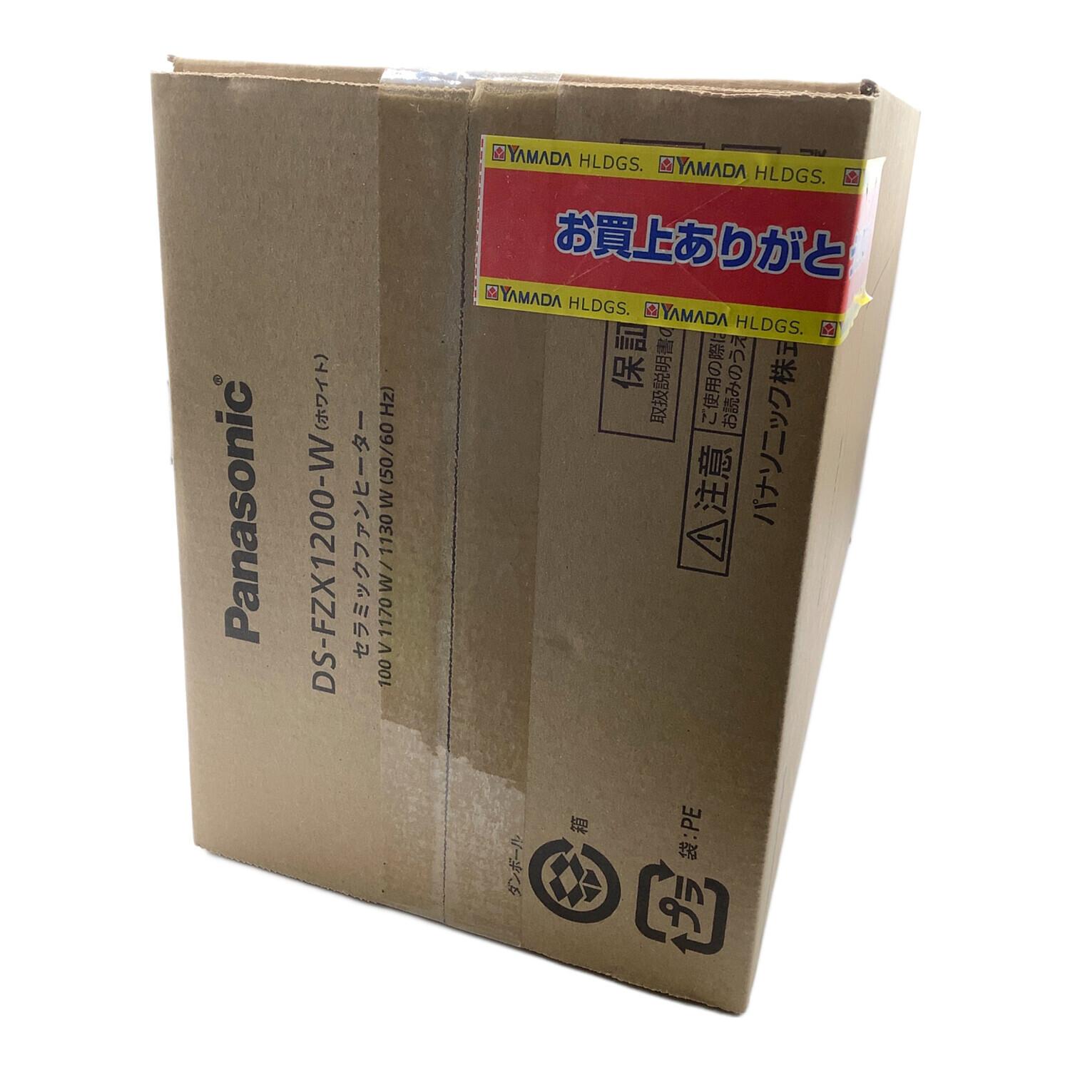 Panasonic セラミックファンヒーター　DS-FZX1200-W 未使用品 Panasonic（パナソニック） セラミックファンヒーター パナソニック