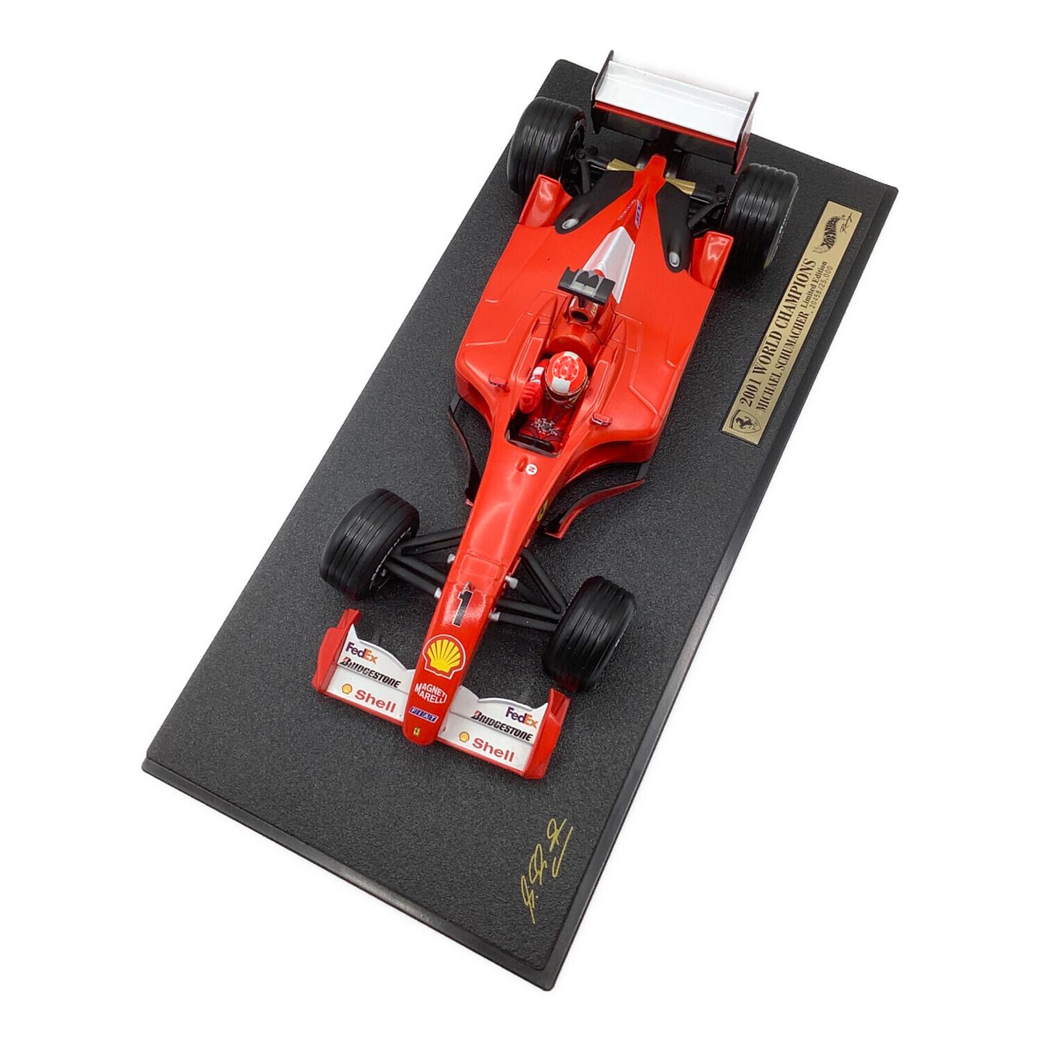 HOT WHEELS FERRARI F2001 Shell #1(レッド×ホワイト) -フェラーリ